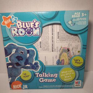 Nick Jr. Blue’s Room Talking Game w/ Blue Pillow | Clean & Complete | No Sound